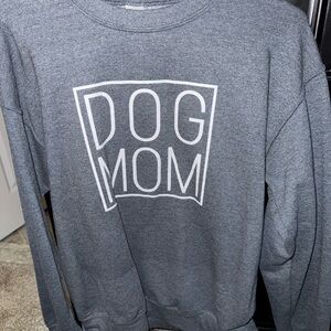 Gray Dog Mom Sweatshirt